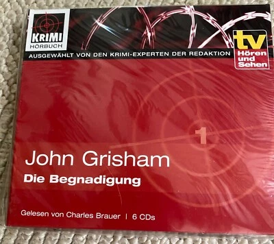 John Grisham Die Begnadigung Hörbuch  Gelesen von Charles Brauer 6CDs Neu - Bild 1 von 3