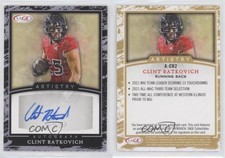 2022 SAGE Artistry Auto Silver Clint Ratkovich #A-CR2 Auto