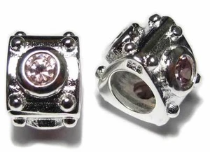 Perle für Sammelarmband. Bettelarmband. Charm. Massiv 925er Silber. - Picture 1 of 1