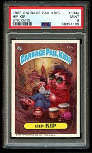 1986 Garbage Pail Kids HIP KIP #134a PSA 9 MINT - Great Centering! - Picture 1 of 2