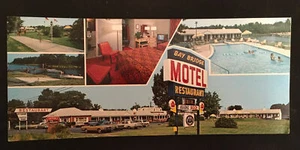 c1970’s Bay Bridge Motel, Grasonville, Md. Vintage Postcard - Picture 1 of 2