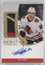 2020 Ultimate Collection Debut Threads /49 Pius Suter RPA Rookie Patch Auto RC
