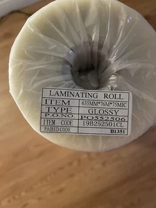 Laminating Film Roll Glossy - Picture 1 of 2