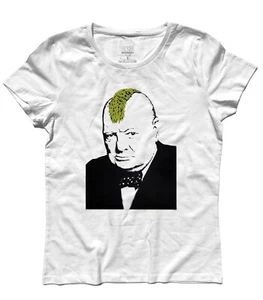 T-shirt donna Winston Churchill Turf Wars Brandalism street art London - Imagen 1 de 2