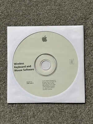 Original Apple - Wireless Keyboard and Mouse Software - Version 1.2 - 2004 - OVP - Bild 1 von 2