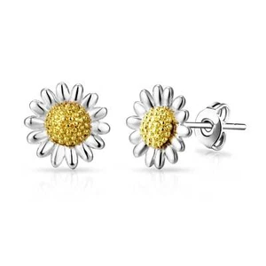 Daisy Stud Earrings by Philip Jones - Picture 1 of 7