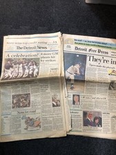 1984 Detroit Tigers make playoffs- Detroit Free Press And News Full Ed.-9/16/84