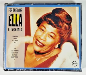 For the Love of Ella Fitzgerald  Two CD Box Set  New Sealed  Polygram Classics - Imagen 1 de 2