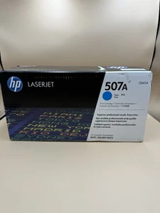 HP 507A/CE401A Cyan Toner Cartridge - Picture 1 of 3
