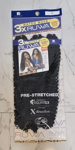 SENSATIONNEL XPRESSION 3x Pre Stretched Ruwa Water Wave 18" Braid Colour 2 - Picture 1 of 10