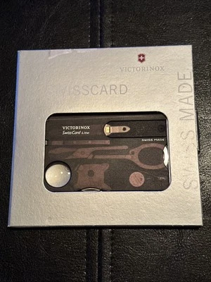 Victorinox SwissCard Lite, uma multi-ferramenta, preto - Imagem 1 de 3