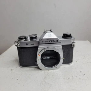 Cámara fotográfica PENTAX K1000 SLR 35 mm - negra (solo cuerpo) funciona muy bien  - Imagen 1 de 6