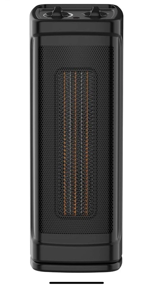 Utilitech Oscillating Ceramic Heater 200 Sq Feet Adjustable Thermostat - Image 1 of 1
