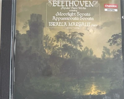 BEETHOVEN - Popular Piano Sonatas - Israela Margalit CD Exc Cond! Chandos Foto 1 de 2