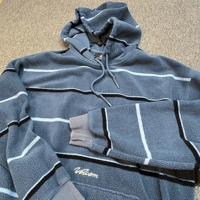 Sudadera con Capucha Volcom Vintage Patinador Cyber Grunge Lanza Excepciones Talla S Foto 1 de 4