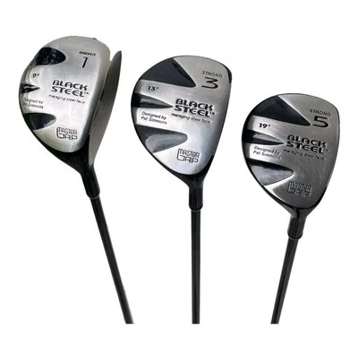 Controlador Master Grip acero negro 9° 3-13° 5-19° FW grafito S300 rígido flexible diestro alto Foto 1 de 4