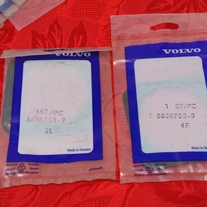 2X Junta de montaje de carrocería de acelerador de inyección de combustible genuina Volvo 8636753 31430474 - Imagen 1 de 6