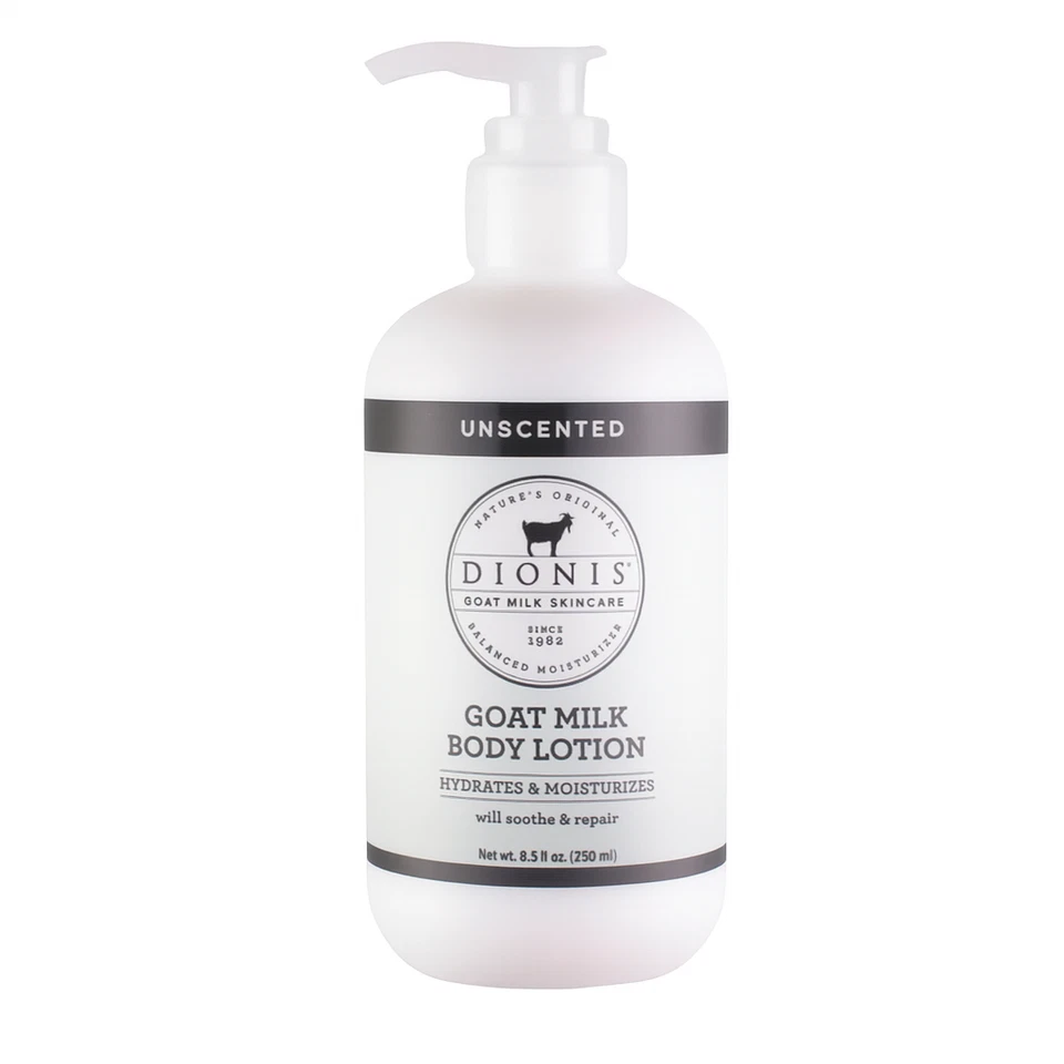 Dionis Unscented Goat Milk Body Lotion 8.5oz 1 Pack New