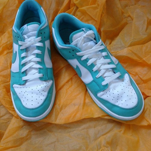 NIKE Sneakers Uomo 11.0US Turchese Bianco