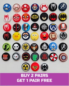 Controller Grips For PS5 PS4 XBOX SERIES S X PS3, ONE Thumb Stick Cap Switch 2 - Picture 1 of 66