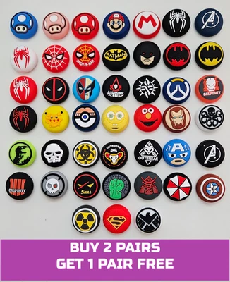 Controller Grips For PS5 PS4 XBOX SERIES S X PS3, ONE Thumb Stick Cap Switch 2 - Image 1 of 4