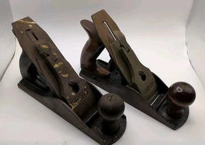 LOTTO 2 antichi AEREI RUSTICI IN LEGNO Stanley Dunlap spedizione veloce  - Foto 1 di 15