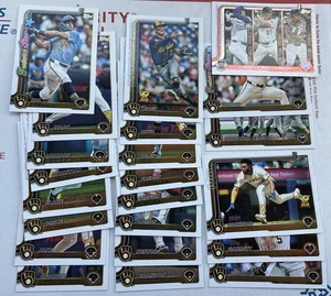 2025 Topps Series 1  AND 2 Milwaukee Brewers Entire Team Set - - Picture 1 of 1