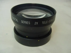 DIGITAL SERIES 2X TELE-CONVERTER CAMERA LENS - Picture 1 of 3