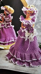 Annie's FASHION Doll Collection  Bridesmaid CROCHET PATTERN - Picture 1 of 2