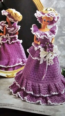 Annie's FASHION Doll Collection  Bridesmaid CROCHET PATTERN - Image 1 of 2