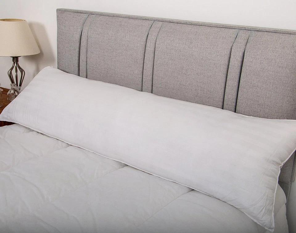 LANCASHIRE BEDDING Bolster Pillow 6ft Super King Size Perfect for Pregnancy & Support - MADE IN UK