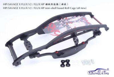 Nylon Roll Cage kit  for HPI SAVAVE X FLUX V2 HP XL 4.6 5.9 - Image 1 of 4