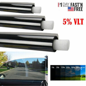3M Uncut Roll Window Tint Film 5% VLT 20" x 10'ft Feet Car Home Office Glass USA