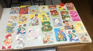 26 Vintage Greeting Cards Mid Century Birthday Christmas - Picture 1 of 10