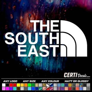 THE SOUTH EAST Sticker Decal Sinyl Car Van Window Bumper JDM DUB EURO - Picture 1 of 3