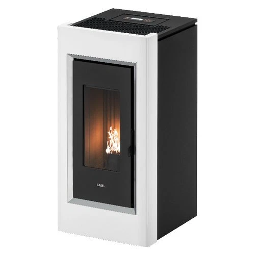 Cadel Stufa pellet 10,5kW PRINCE 11 White 5 stelle Classe A+ 7022071 - Immagine 1 di 1