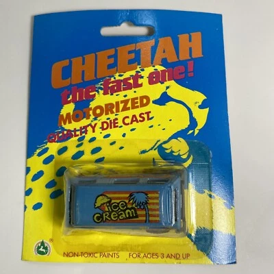 Summer S8289 Motorized Toyota Van 1:80 Diecast Blue w/ Ice Cream Tampo New - Image 1 of 4