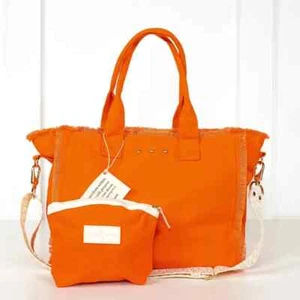 PRETTY SIMPLE LITTLE MATCHING LUNA POUCH ORANGE-A GREAT ACCESSORY - Picture 1 of 6