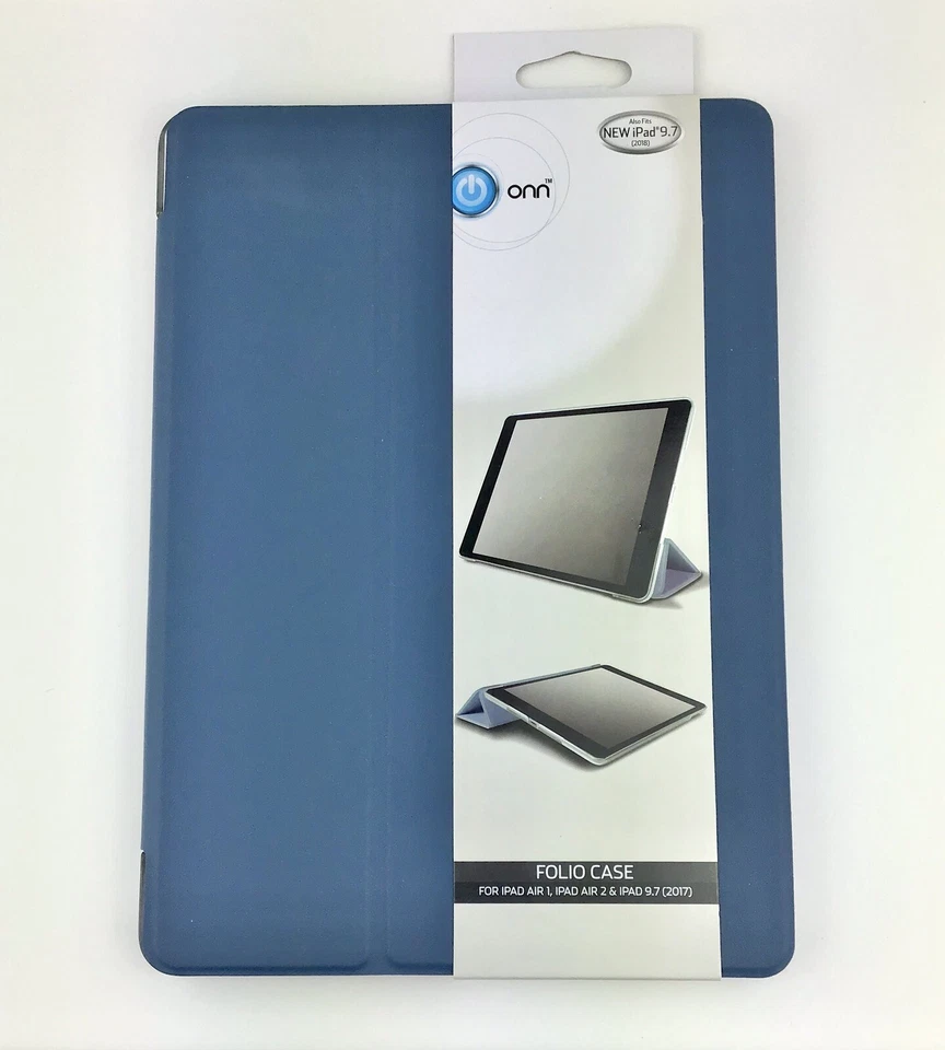 iPad Folio Case With Folding Stand And Magnetic Flap iPad 9.7 Air 1 & 2 Tablets - Image 1 of 2