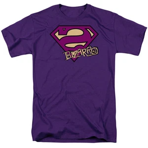T-Shirt Superman Bizarro Shield DC Comics Größen S-3X NEU - Bild 1 von 2