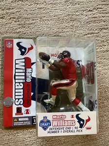 NFL HOUSTON TEXANS MARIO WILLIAMS DE Figura y paquete personalizado de fútbol americano McFarlane - Imagen 1 de 12