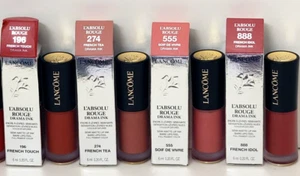 LANCOME L'Absolu Rouge Drama Semi-Matte 0.20 fl oz PICK YOUR SHADE - Picture 1 of 7