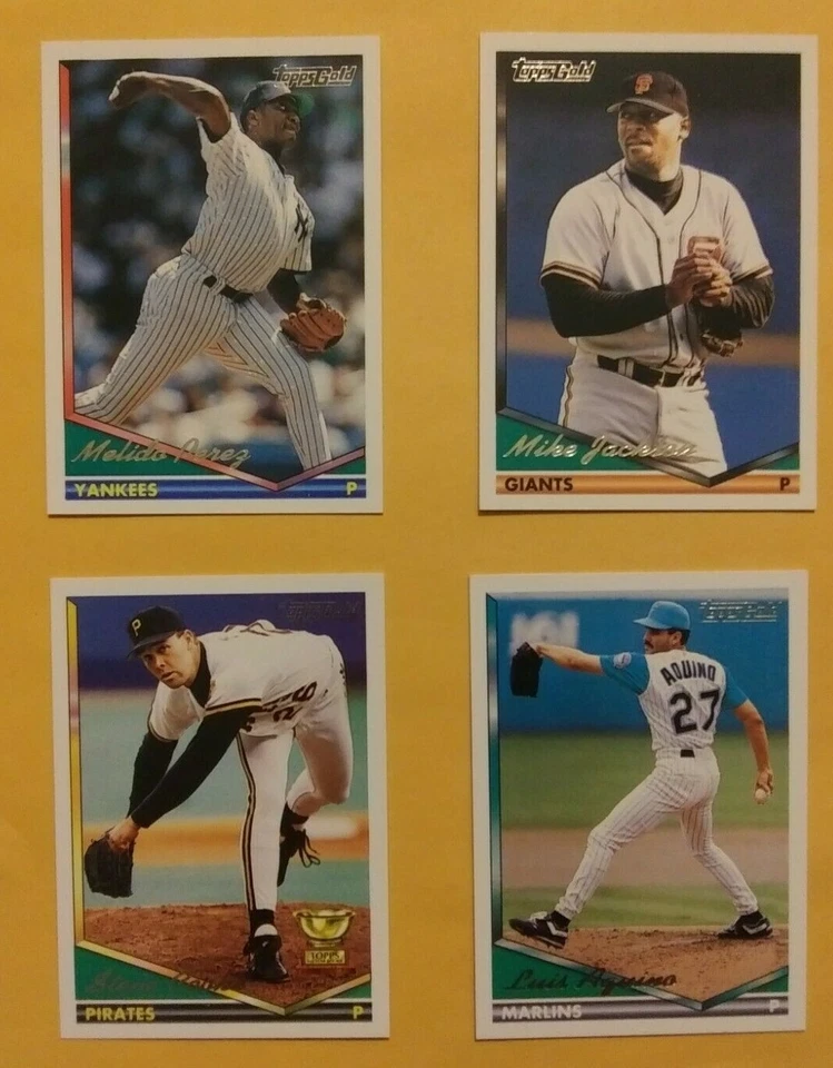 1994 Topps Gold and Black Gold Singles - You Pick - Save 60% on 4+ - Image 1 of 1