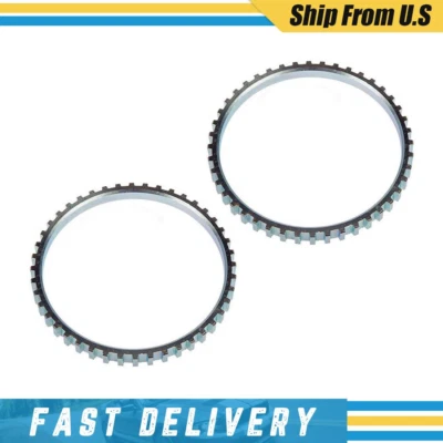 2x Sensores de velocidad de rueda ABS delanteros Dorman anillo de tono para Mazda Tribute 2001~2011 XJ Foto 1 de 3