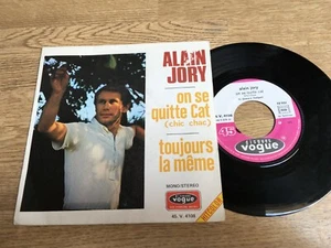 45 tours Alain JORY On se quitte Cat (chic chac) / Toujours la même 1972 EXC - Foto 1 di 2