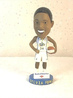 Sylvia Fowles WNBA Chicago Sky Basketball Bobblehead SGA NIB Rare - Image 1 of 4