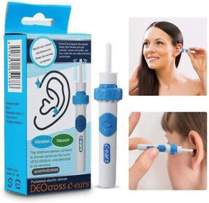 Ear Wax Remover Vacuum Cleaner Electric Cordless Safety Cleaning Painless Tools