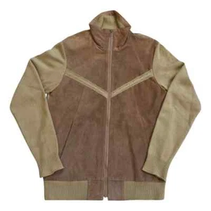 FW03 Number (N)ine Suede Hybrid Jacket - Picture 1 of 9