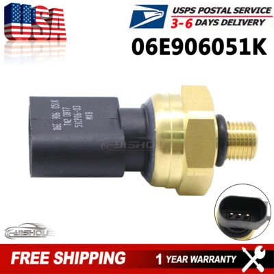 Sensor de baja presión de combustible para Audi A3 A4 A5 Q7 VW Jetta Eos Passat 06E906051K NUEVO Foto 1 de 4