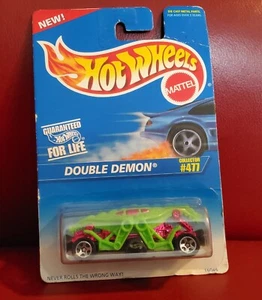 1998 Hot Wheels Double Demon Col. #477 (Green Version) - Picture 1 of 2